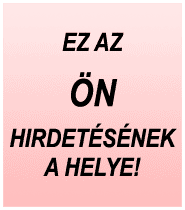 Az Ön hirdetésének a helye!