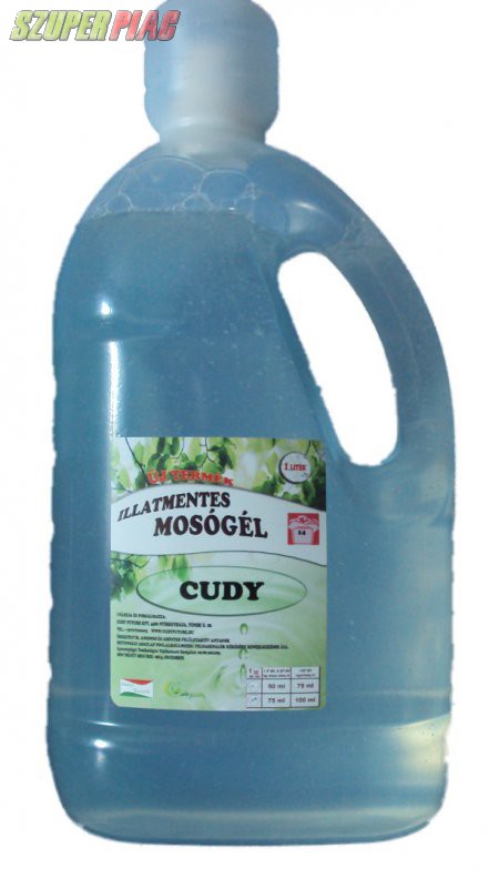  cudy illatmentes folyékony mosószer 4, 5 liter 