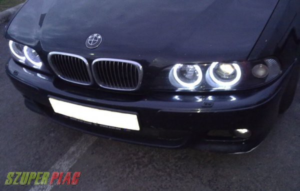  bmw e39-hez angel eyes fényszórópár és lámpabúra