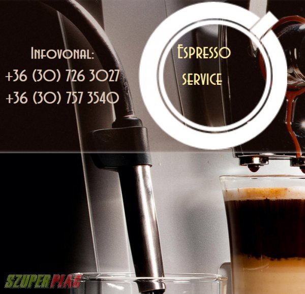 Kávégépek javítása,  felujított professzionális kávégépek