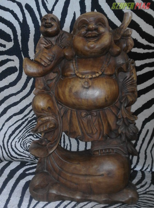 Eladó szerencséthozó buddha szobor