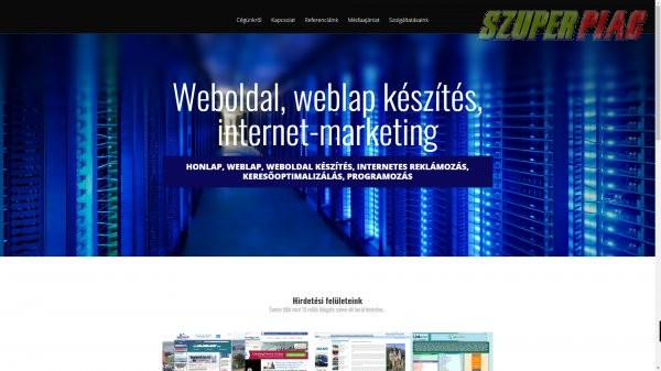 Többnyelvű weboldal tartalomkezelővel