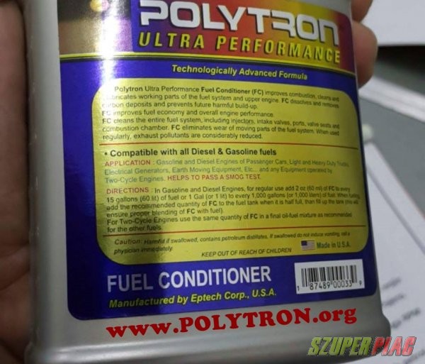 POLYTRON GDFC diesel-és benzin adalék