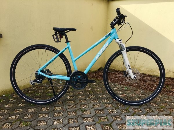 KTM Life Track 28 2020 menta-kék női kerékpár 