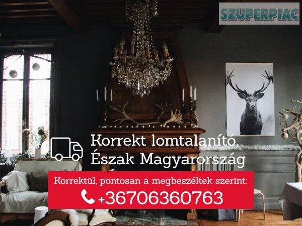 Korrekt lomtalanító,  lomtalanítás