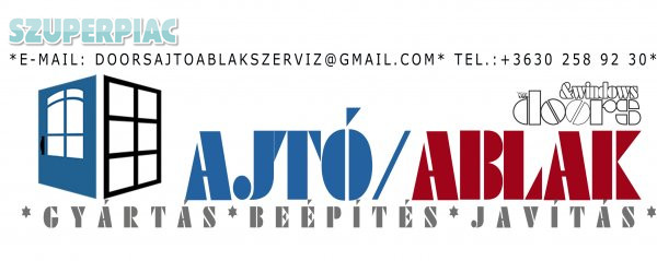 Ajtó-Ablak beépítés, javítás