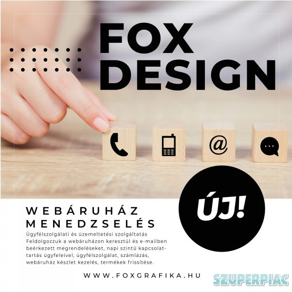 Webshop Menedzselés | FOXGRAFIKA