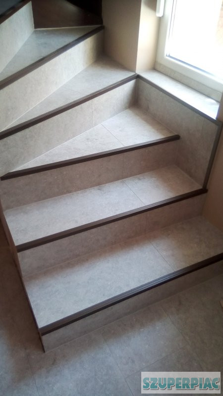 Egyedi lépcső burkolatok készítése.