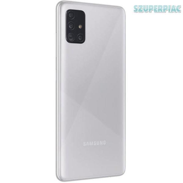 Samsung Galaxy A51 128GB 4GB RAM Dual Mobiltelefon,  Ezüst