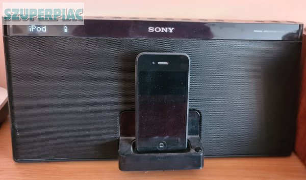 I-Phone 4 - SONY RDP-XF100iP audio dokoló együtt eladó