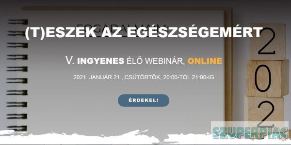 Ingyenes online előadás új év,  egészség és gyermek témában