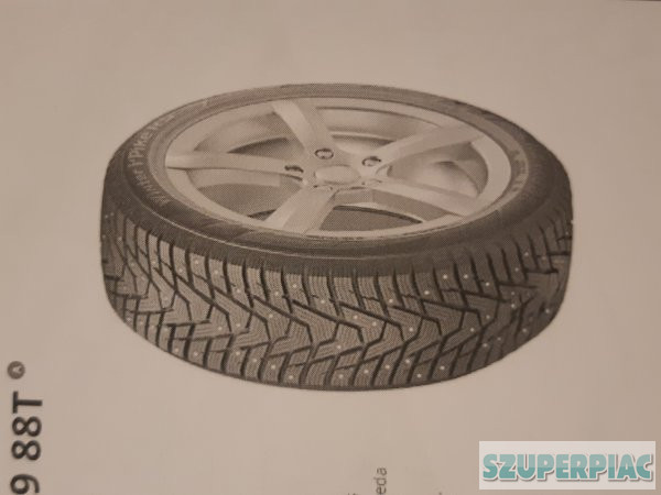 Szegecselt téli gumiabroncs 175/65 R15 88T Hankook W429