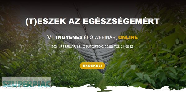 Ingyenes online előadás táplálkozás és mezőgazdaság