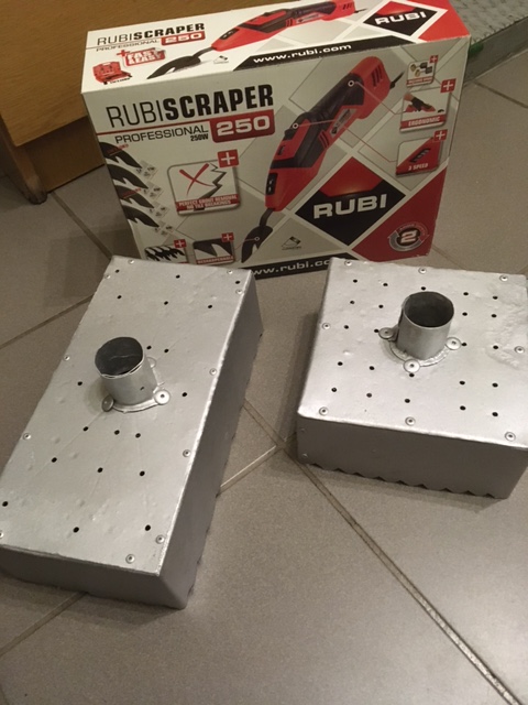 Ruby Scraper 250 profi elektromos fugakaparó,  fugakiszedő