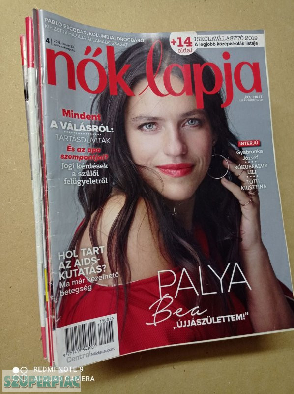 Nők Lapja magazinok Győrben eladók