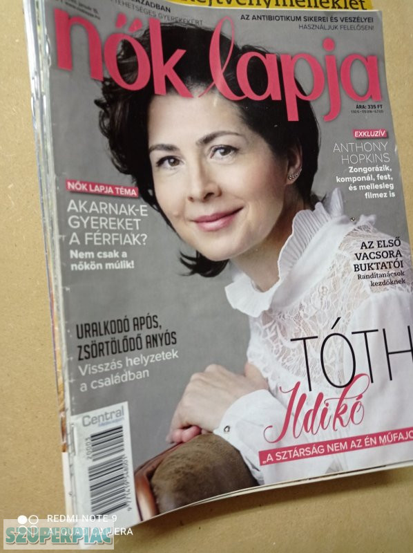 Nők Lapja magazinok Győrben eladók