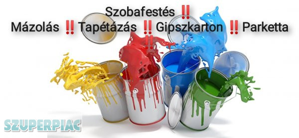 Festés,  Tapétázás,  Gipszkarton szerelés,  parketta 