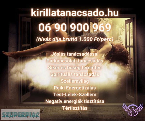 Kirilla Spirituális Tanácsadó,  Jósnő,  Médium