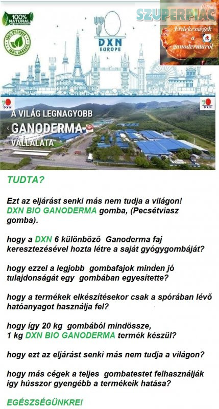 DXN Bio Ganoderma gomba