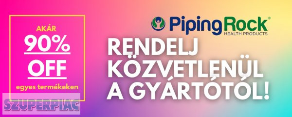 Természetes vitaminok 25-90% kedvezménnyel, a gyártótól