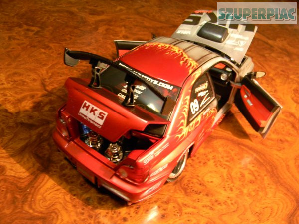 Subaru WRX STI 1:18 fém modellautó