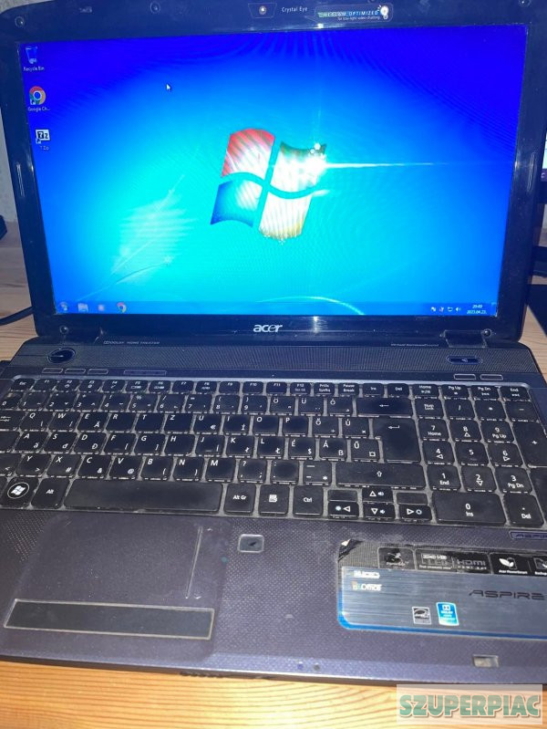 Acer Aspire 5738Z jó állapotú Aktivált Laptop Eladó