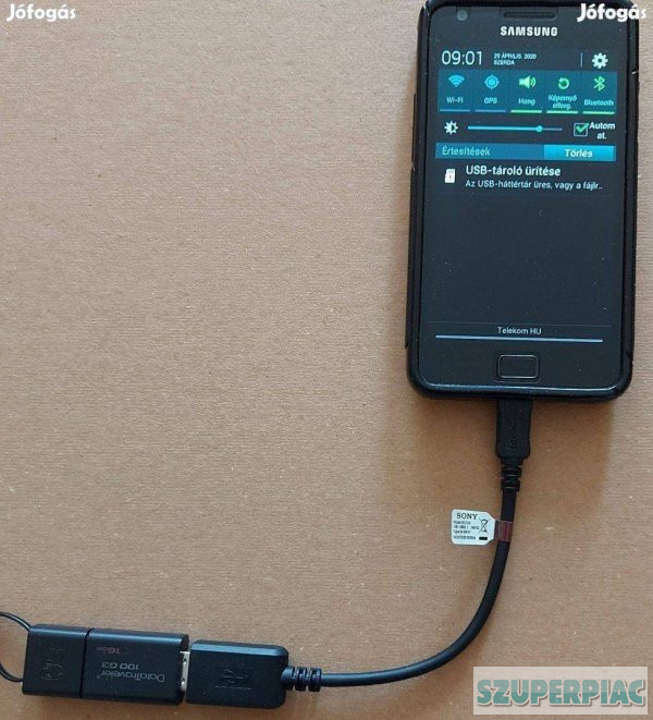 Sony USB Otg adatatviteli kábel eladó