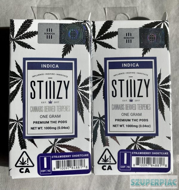 Stiiizy vape pens with THC oil