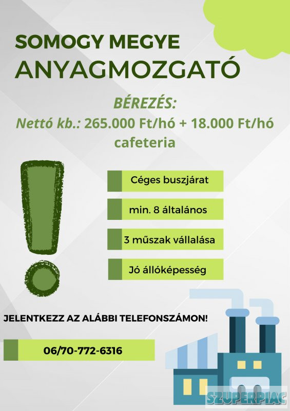 Somogy megye - Anyagmozgató