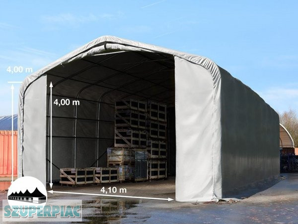 6x12x4m Wikinger raktársátor 720g/m2 Tűzálló ponyva