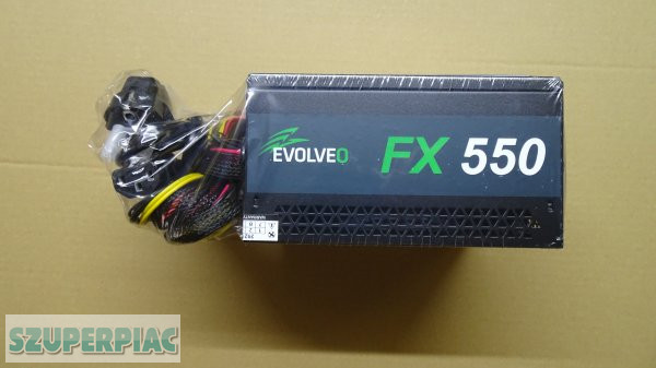 Új garanciális Evolveo FX 550 80 számitógép tápegység