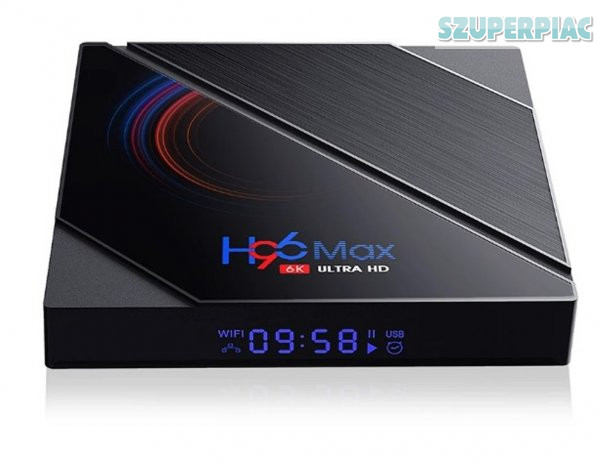 TV box TV okosító H96V8 Max 2GB RAM 16GB ROM 5G Wifi Android 100