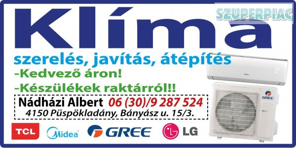 Gree Comfort X GWH12AfcK6DNA1D oldalfali mono split klíma 35 kw