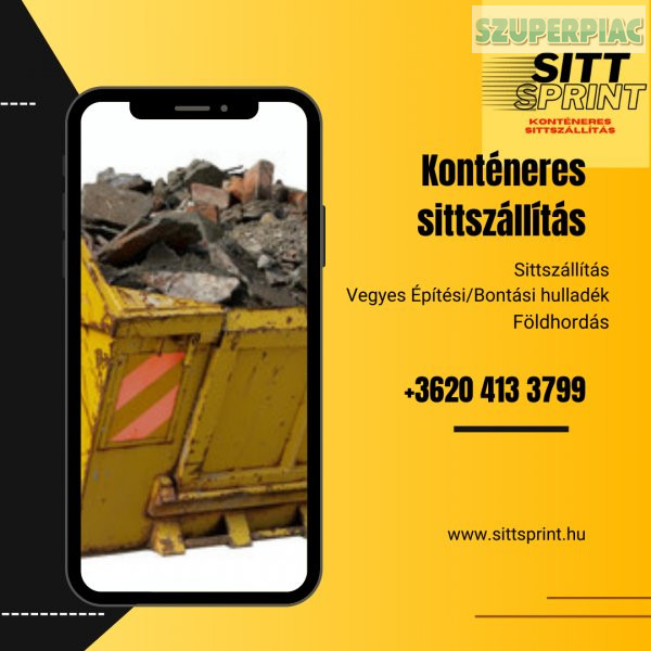 Konténeres sittszállítás