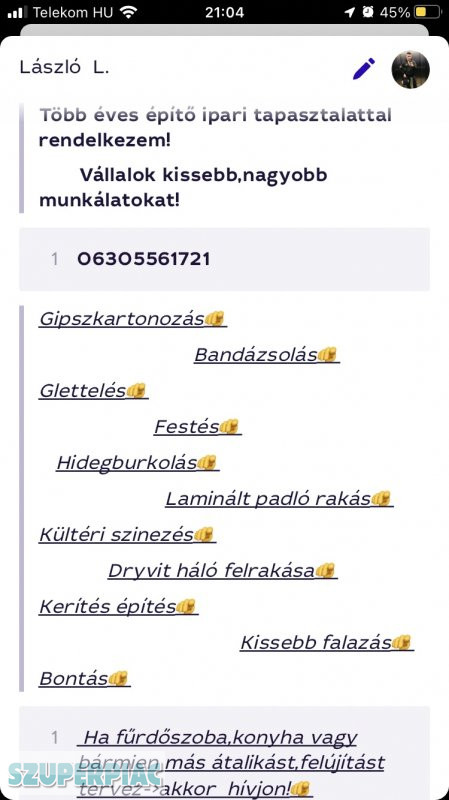 Lakás felújítás
