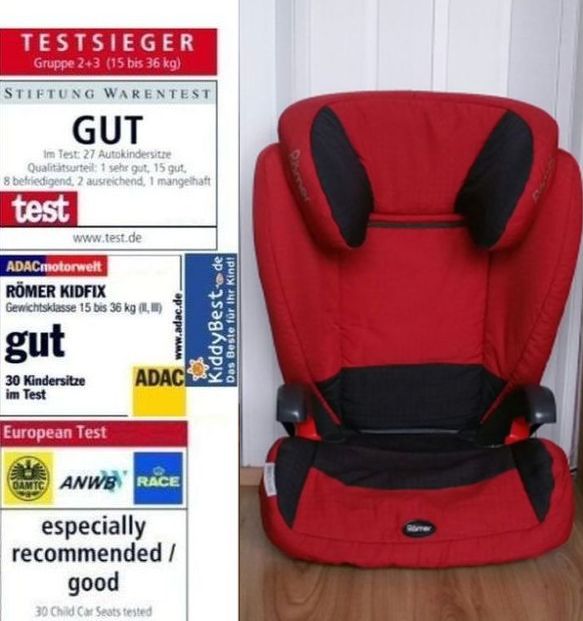 Jó Adac teszt Újszerű Römer Britax Kidfix isofix izofix