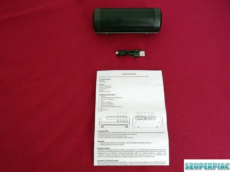 Bluetooth hangszoró rádióvalúj