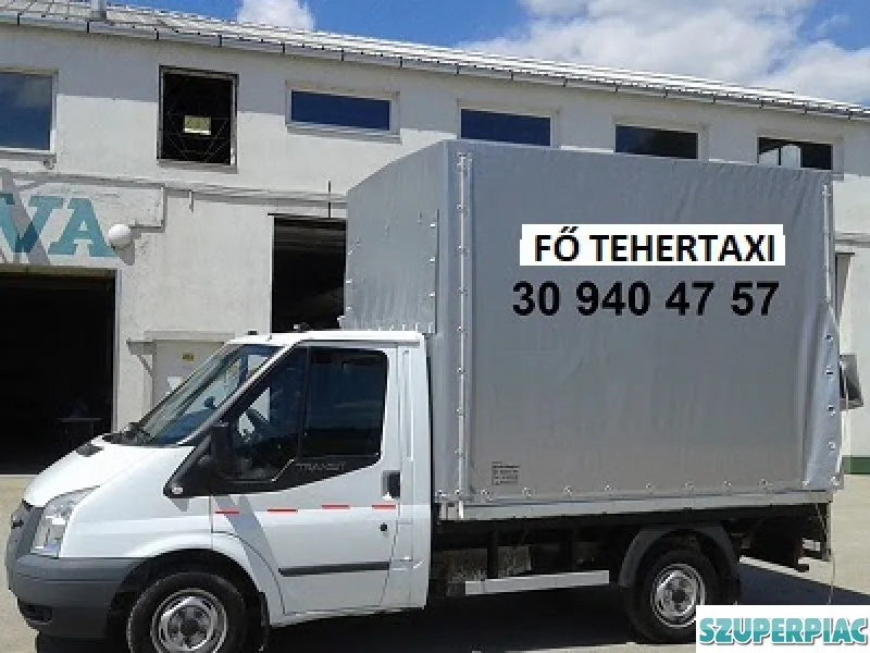 FŐ TEHERTAXI FUVAROS költöztetés Áruszállítás Fuvarozás 