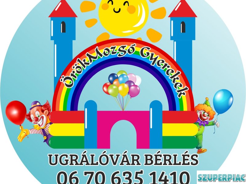 Ugrálóvár Bérlés Vidámság Minden Eseményre