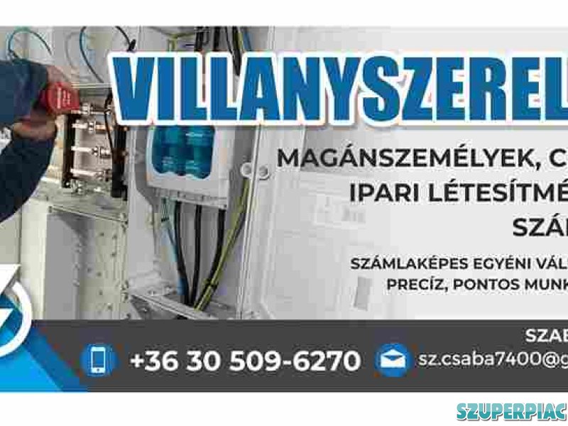 VILLANYSZERELÉS