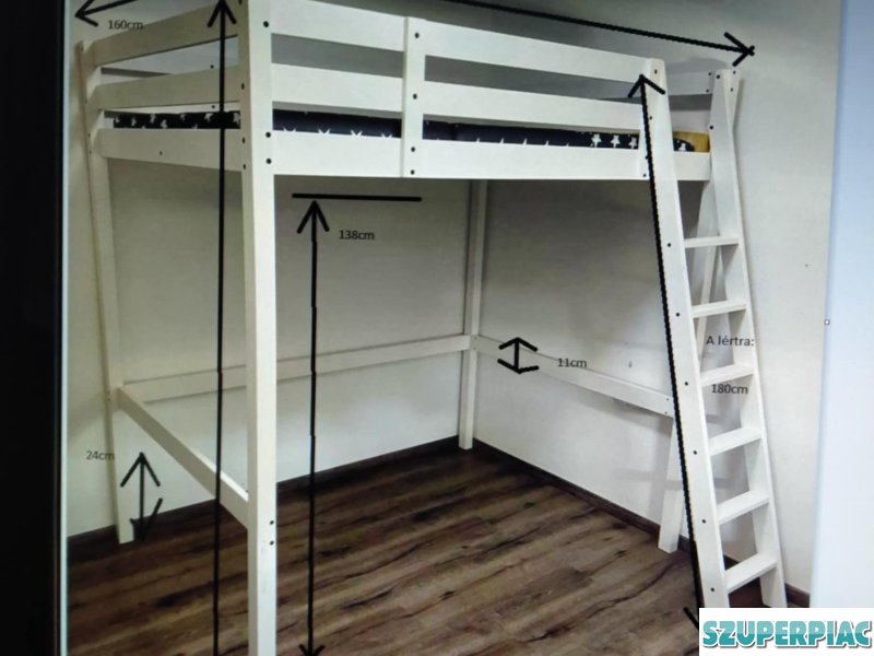 IKEA Galériás ágy
