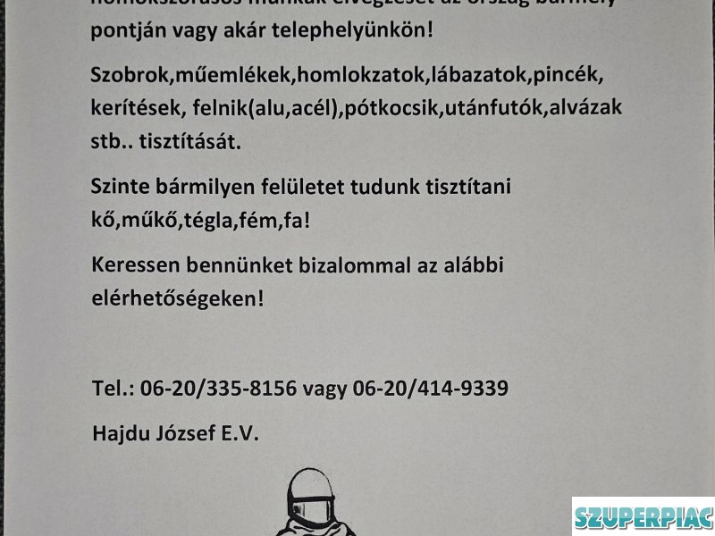HomokszórásOrszágosan