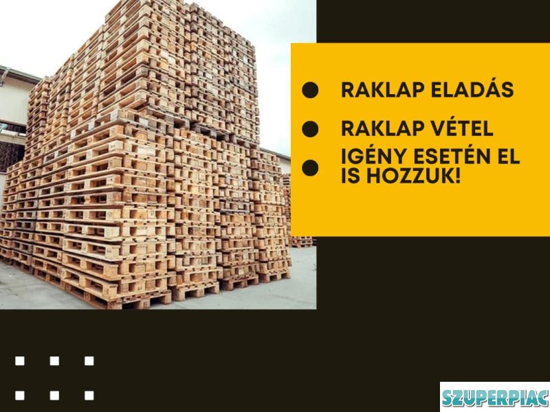 Használt raklapok
