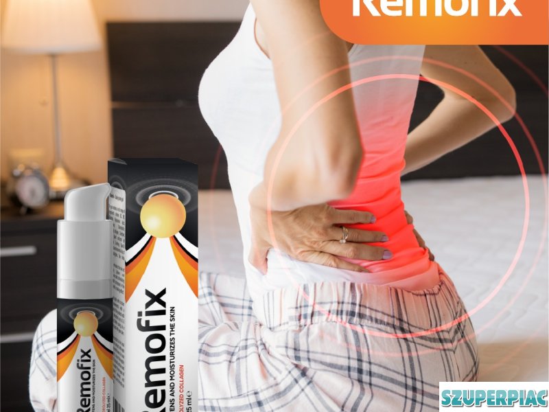 Remofix ízületi gél amely visszaadja a mozgás szabadságát