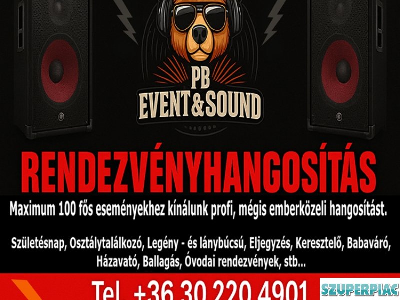 Rendezvény hangosítás