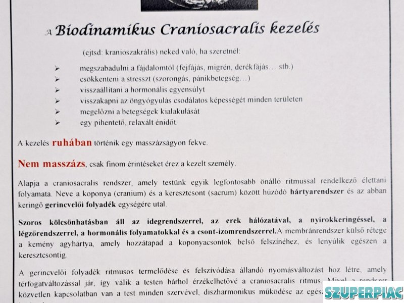 Craniosacralis biodinamika és Acces Bars
