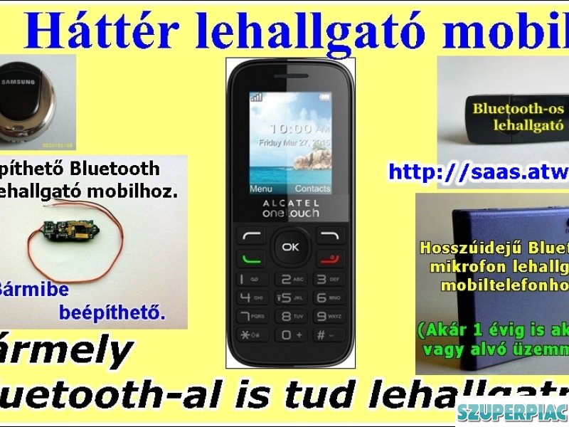 Lehallgató mobiltelefonnal utolsó darabok 20 ezer