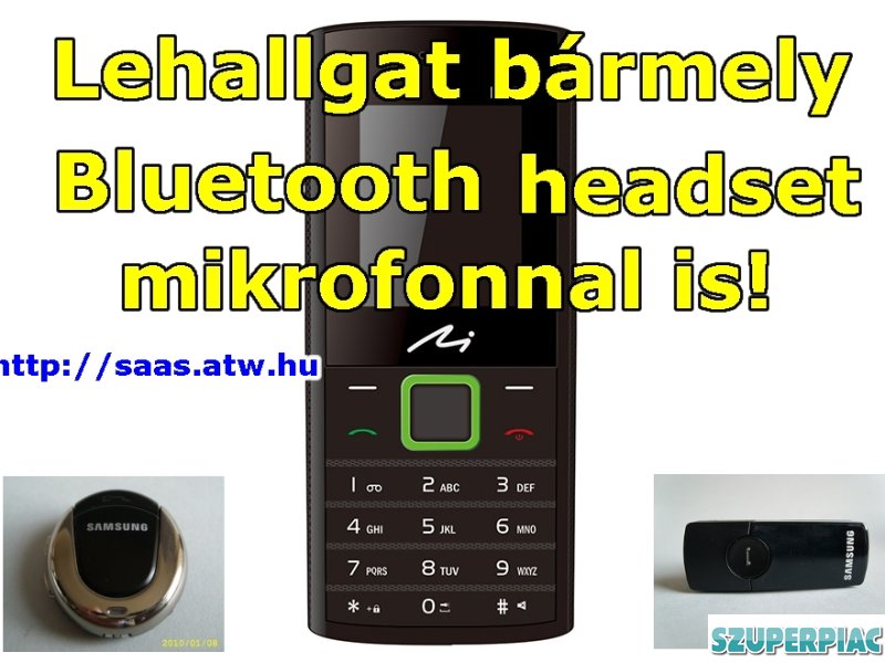 Lehallgató mobiltelefonnal utolsó darabok 20 ezer