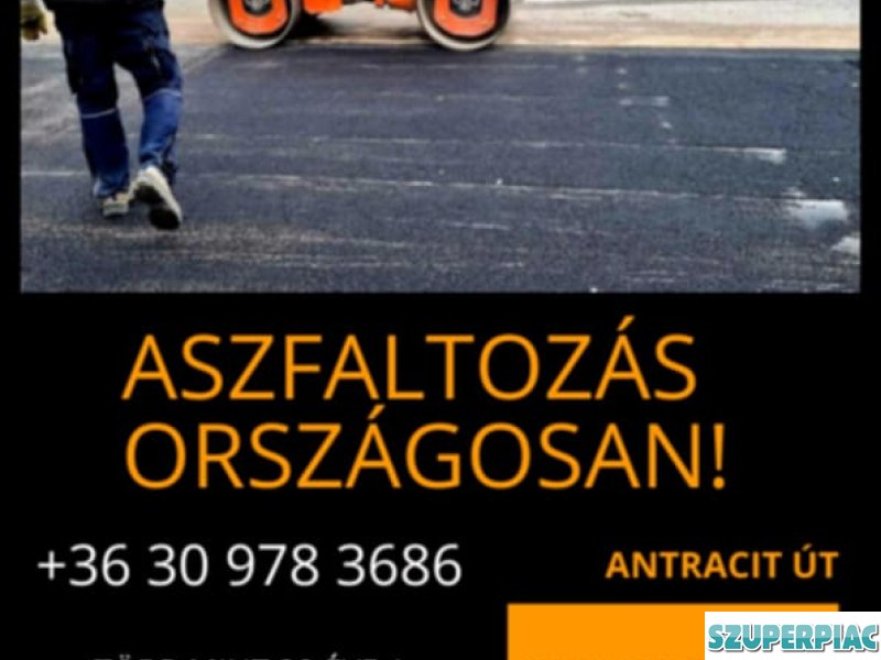 Aszfaltozás garanciával