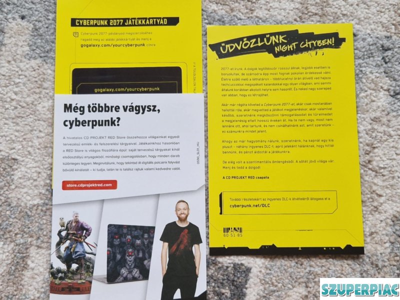 Cyberpunk 2077 PC gyűjtői szett már aktivált